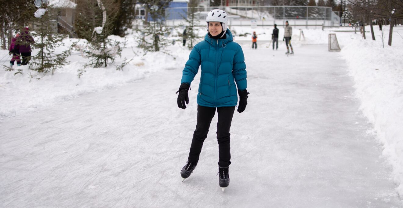 Patinoire mobile
