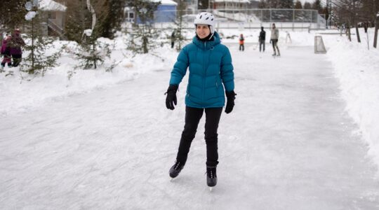 Patinoire mobile